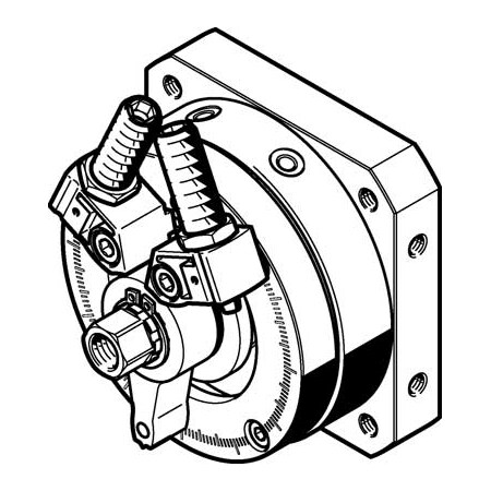 Festo Semi-Rotary Drive DSM-25-270-P1-FW-A-B DSM-25-270-P1-FW-A-B